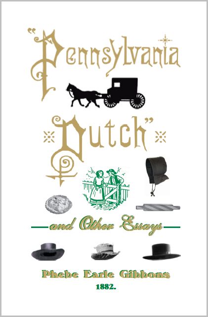 Gibbons - Pennsylvania Dutch and Other Essays